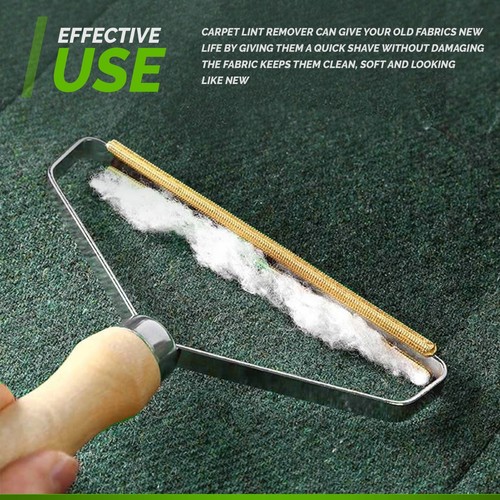 Portable Lint Remover Clothes Pet Fur Fuzz Shaver Trimmer Roll Reusable UK Stock - Picture 7 of 7