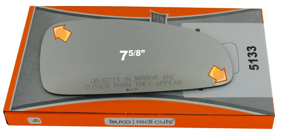 Nuevo espejo retrovisor derecho convexo de repuesto para Chevrolet Aveo 04-09 sin placa de respaldo Foto 2 de 4