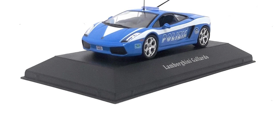 Atlas Model car DieCast 1/43 Lamborghini Gallardo Police Italy 2004 - Image 2 of 4