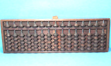 Vintage Japanese Wooden 15-Row 5/1 Abacus Soroban 13.25" X 4.25"