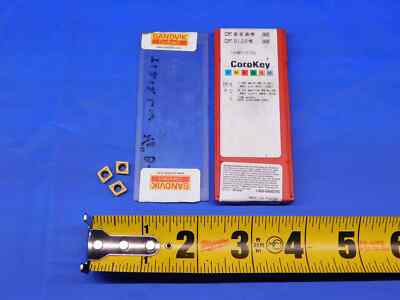 3pcs NEW SANDVIK COROMANT CCMT 2(1.5)2-MR 2035 TiN COATED CARBIDE INSERTS CNC