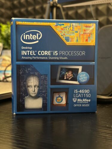 Intel Core i5-4690 3.5GHz Processor with Heatsink + Fan + Original Box (LGA1150)