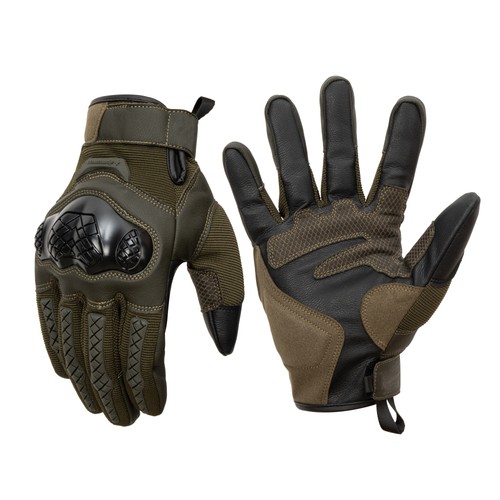 Alpine Swiss Men's Motorcycle Gloves Protective Outdoor Gloves with Reinforced - 第 2/20 張圖片