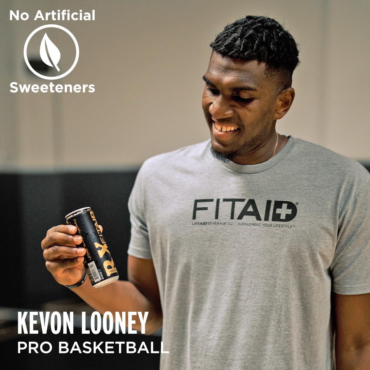 FITAID RX Sour Grape Energy Drink Pack of 12 with Creatine BCAAs Vitamins 12 ...