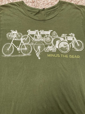 Minus The Bear Green Color Tour All size S to 5XL T-shirt KK462