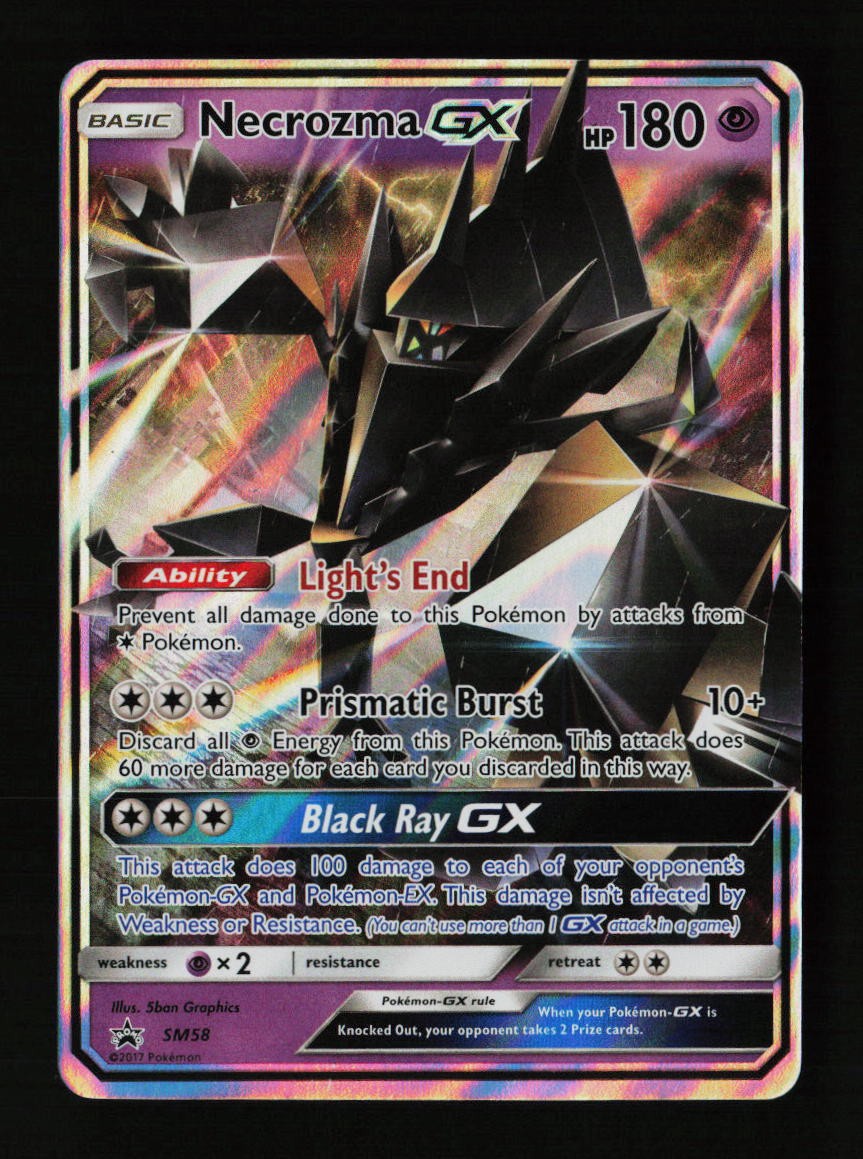 Necrozma GX SM58 Holo SM Promos Pokémon Card