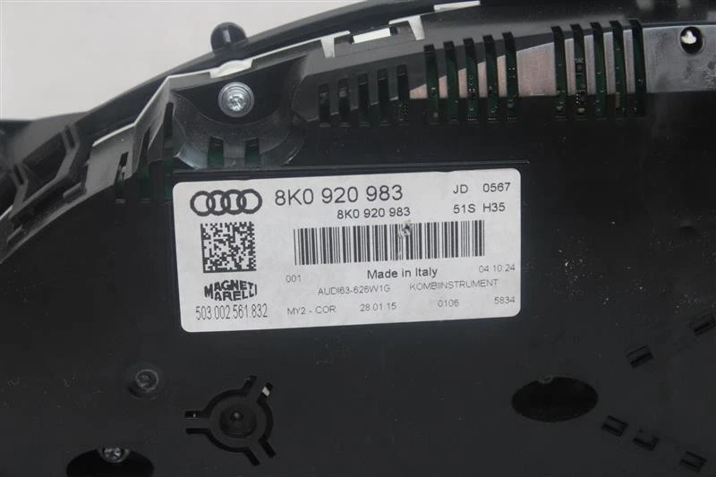 Used Speedometer Gauge fits: 2015 Audi S4 cluster Sdn multifunction display opt Foto 3 de 4