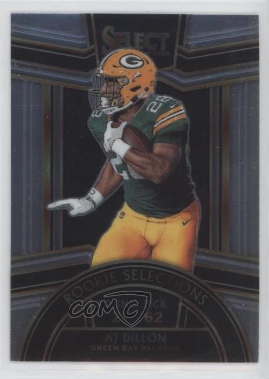2020 Panini Select Rookie Selections AJ Dillon #RS-23 0o6v