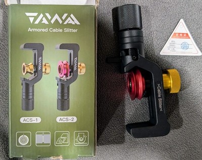 TAWA ACS-2 Armored Cable Slitter Fiber Optic Stripper Tool New