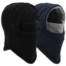 Balaclava Ski Mask 2 Pcs - Windproof Warmer Fleece Adjustable Winter Mask for...