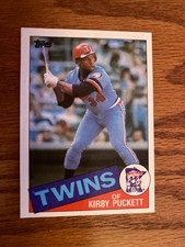 1985 Topps Kirby Puckett Rookie Card (RC) #536