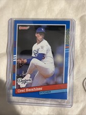 los angeles dodgers Lot Of 8 Baseball Cards Oral Hershiser / Mookie betts 