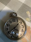 Rare Illinois antique pocket watch with second hand gold filled 21 jewels