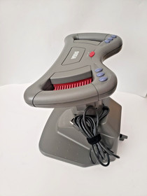 SEGA Saturn Gray Racing Controller HSS-0115 Tested Steering Wheel Japan ✨