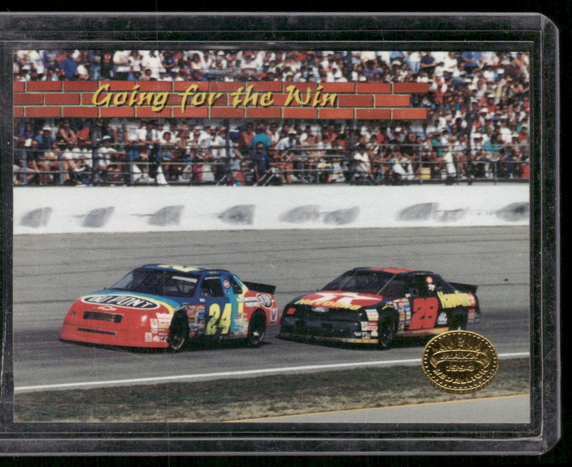 1994 Maxx Medallion #52 Going for the Win