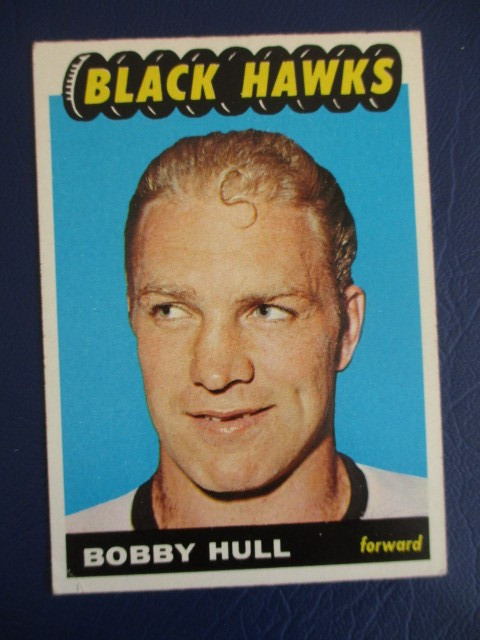 1965 Topps Hockey #59 Bobby Hull Blackhawks HOF  EX