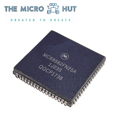 Motorola MC68882FN25A 25MHz FPU PLCC-68 Apple Amiga Atari 68882 Coprozessor