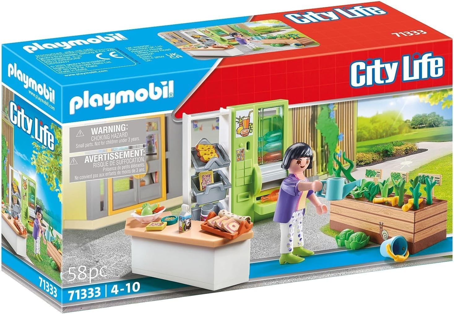 Playmobil 71333 kiosque scolaire idée cadeau pour anniversaire City Life