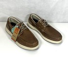 Dockers Mens Beacon Genuine Leather Casual Classic Boat Shoe with NeverWet Brown