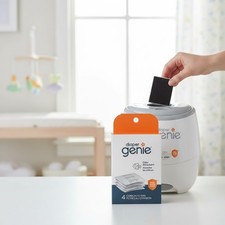 Natural Cotton Carbon Filter - Safe 4-Pack for Complete Diaper Pail Odor Control