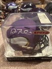Minnesota Vikings Signed Mini Helmet With Coa