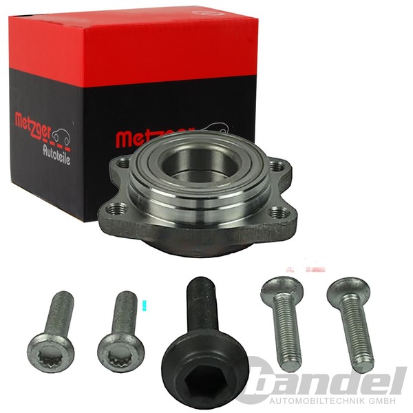 Metzger Radlager Satz Passend FüR Audi A4 A6 A8 Seat Exeo VW Passat | WM 2102-image