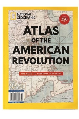 National Geographic Special Edition Atlas of the American Revolution 20 Maps NEW