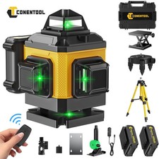 360&deg; Laser Level 16-Line Laser-Nivellierer Automatische Nivellierung mit 2xAkku