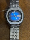 Seiko Vintage Automatic 7009-5008 Watch/Blue Dial/17J/ See Desc/ Fair Condition