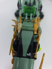 LEGO Ninjago Movie Green Mech Dragon 70612 99% Complete Build No Minifigs