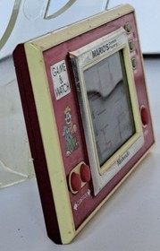 VINTAGE NINTENDO MARIO'S CEMENT FACTORY GAME TOY GAME & WATCH 1983 ML-102 RETRO