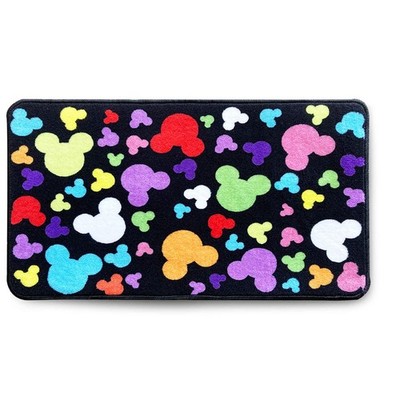 J.Ehonace Mickey Mouse Rugs - Bathroom Rug, 1'5'' x 2'6'' (Rectangular), Black