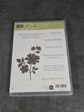 Stampin Up GIFTS OF KINDNESS 8 Stamps Flower