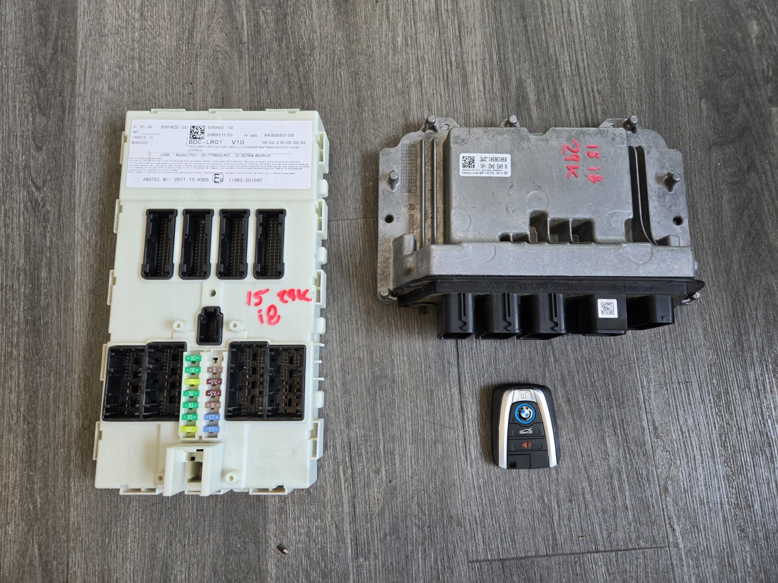 BMW i8 2014-2017 Electronic control unit