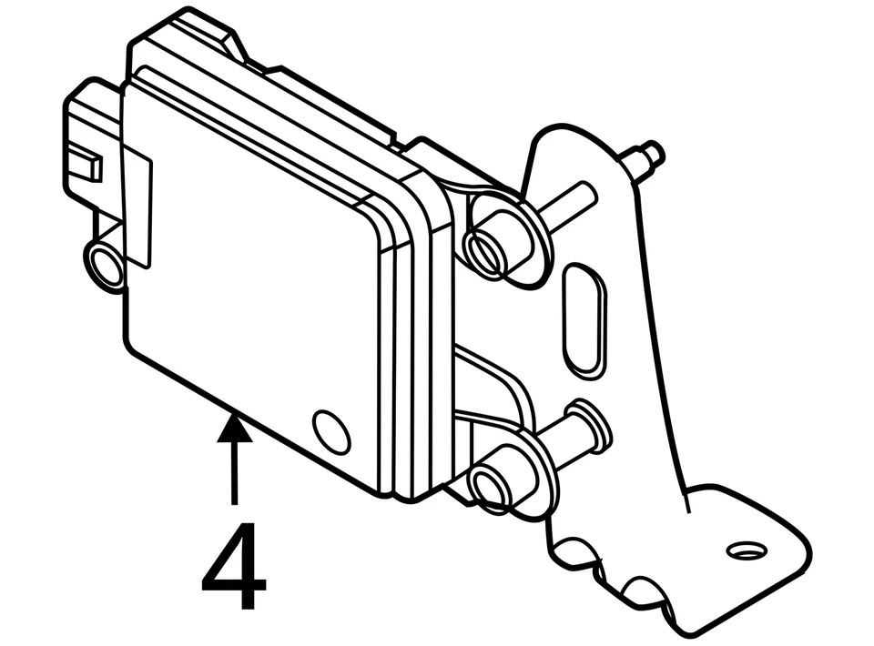 Sensor de distância de radar HYUNDAI SONATA módulo de cruzeiro 2020 2021 99110-L0000 - Imagem 4 de 4