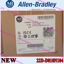 New 22D-D010N104 Original AB PowerFlex 40P- 4 kW (5 HP) AC Drive Free Shipping