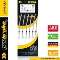 Stahlflex Bremsleitung FüR BMW R 1300 GS ASA Vorne + Hinten (25-) GG13 ABS