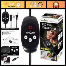 PID Temperature Controller Thermostat for Reptiles - Dimming, Memory Function, H