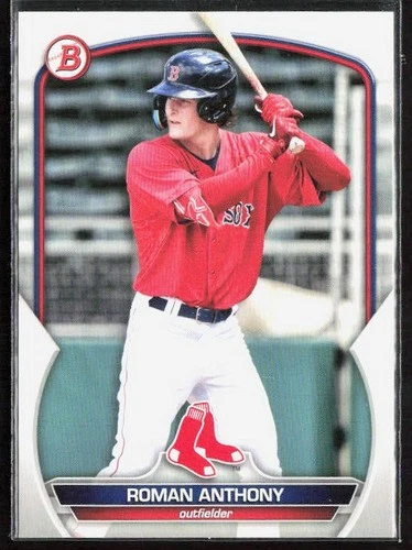 2023 Bowman Draft ROMAN ANTHONY Prospect Card #BD-112 Boston Red Sox