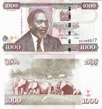 Kenya 2010 - 1000 shillings - Pick 51 UNC