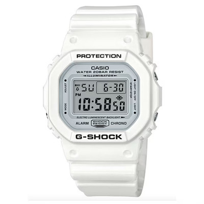 CASIO G-SHOCK DW-5600WW-7 DW5600WW WHITE DIGITAL WATCH