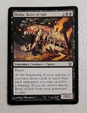 Akuta, Born of Ash Saviors of Kamigawa Regular MTG