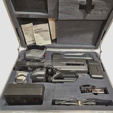 Sony DSR-200A DVCAM Broadcast Camcorder Kit Flight Case Manuals Remote Tested