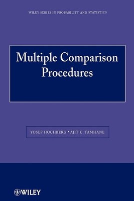 Multiple Comparison Procedures by Yosef Hochberg (English) Paperback Book