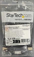 StarTech DISPLPORT3L DisplayPort Male to Male 3FT Black Cable - Free Shipping