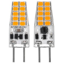 3W GY6.35 LED SMD 2835 Dimmer Corn Light Bulb, AC/DC 12V, 245-280LM, 4000K