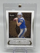 2009 Donruss Classics Rookie Matthew Stafford #220 Timeless Tributes Gold /50 NM
