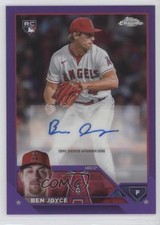 2023 Topps Chrome Update Purple Refractor 231/250 Ben Joyce #AC-BEJ Auto 12e2