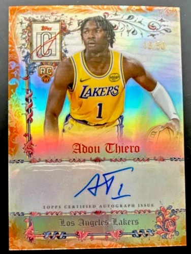 2025 Topps Signature Adou Thiero Base (RAW)