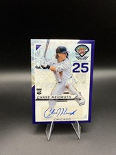 Chase Meidroth /49 AUTO 2025 Prospect Edition Holo Ticket Purple Scope White Sox